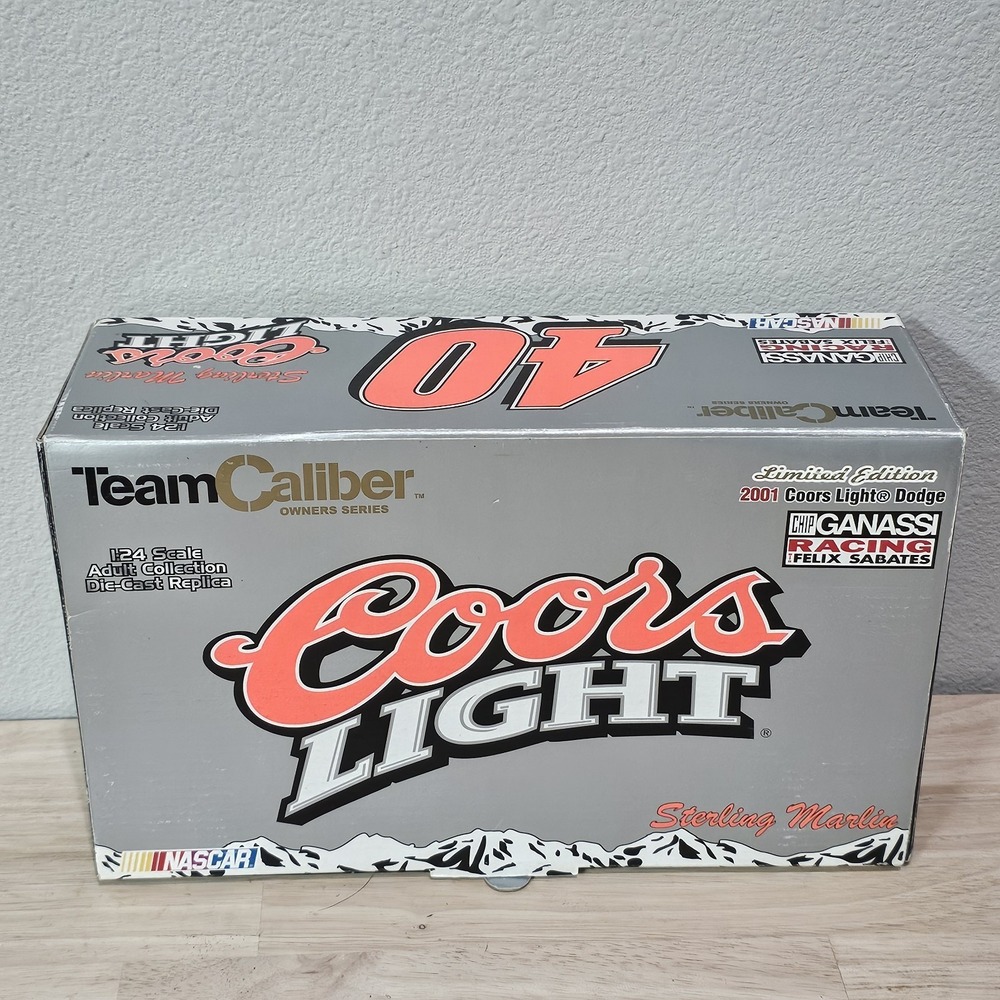Coors Light 2001 Sterling Martin Team Caliber Dodge Limited Edition 1:24 Scale